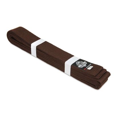 Karate kimono belt - brown 260 cm