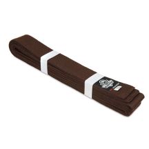 Karate kimono belt - brown 260 cm