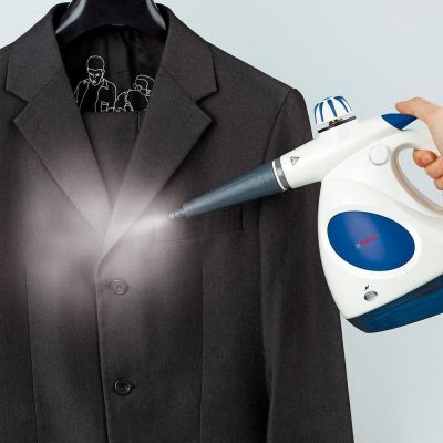 12. Polti Vaporetto First Portable Steam Cleaner 0.2 l 1000 W Blue, White