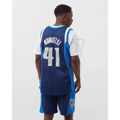 3. Mitchell &amp; Ness NBA Swingman Dallas Mavericks Dirk Nowitzki M T-shirt SMJY1148-DMA11DNOASBL