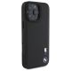 4. BMW Smooth Rubber Logo iPhone 16 Pro Max Case - Black
