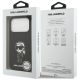 8. Karl Lagerfeld Silicone Karl Sketch & Logo MagSafe Case for iPhone 17 Pro - Black
