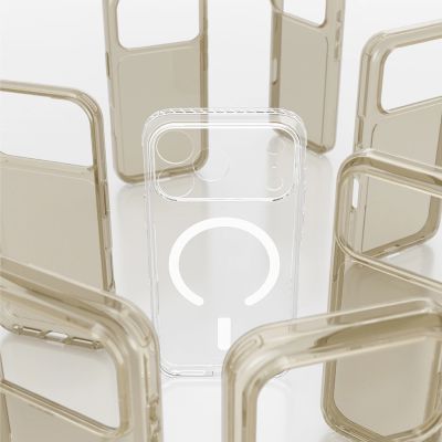 8. AmazingThing Titan Pro Lens Stand Set for iPhone 18 Pro Max with Magnetic Holder and Stand, Compatible with MagSafe - Transparent