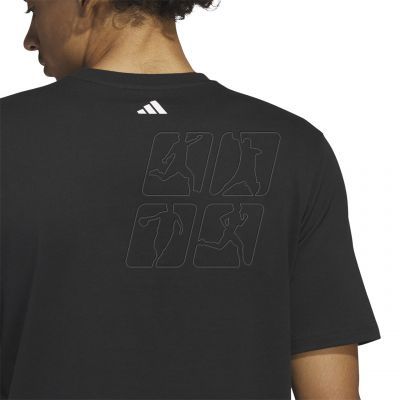 6. Adidas Lil&#39; Stripe Basketball Graphic Tee M IC1867