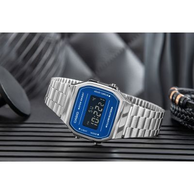 6. Men's Watch CASIO VINTAGE A168WEM-2BEF + BOX