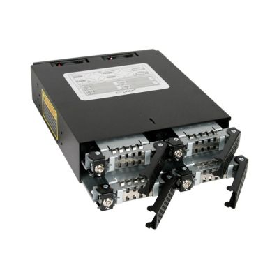 2. IcyDock Mounting Plate 4x6.3cm SATAI-III/SAS to 1x5.25" HDD/SSD