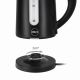 9. ELDOM CORDLESS KETTLE C185C TRIPO BLACK 1000W 0.8 L, BPA-FREE, INSULATED