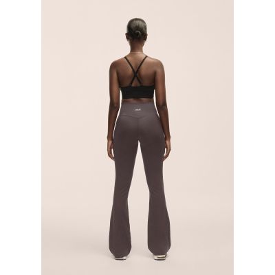 4. CASALL Women's Flare High Waist Pant, Gray