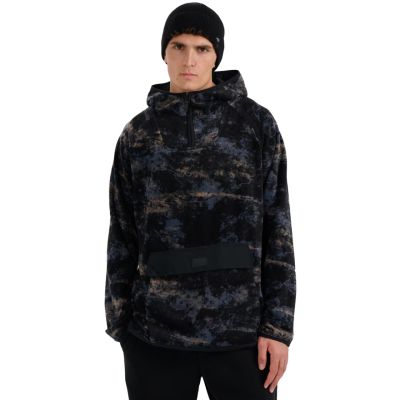 9. Men's fleece sweatshirt 4F M427 multicolor allover 4FWAW25TFLEM427 90A