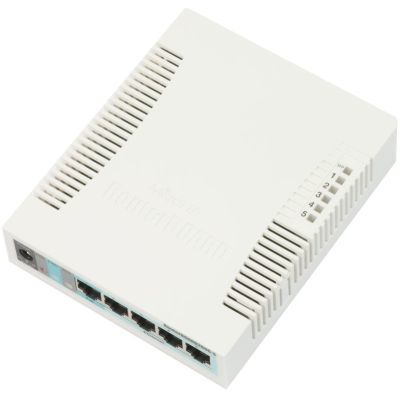 8. Mikrotik RB260GS Gigabit Ethernet Router (10/100/1000) PoE Support White