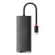 2. Baseus Lite Series HUB adapter USB Type C - 4x USB 3.0 25cm black (WKQX030301)