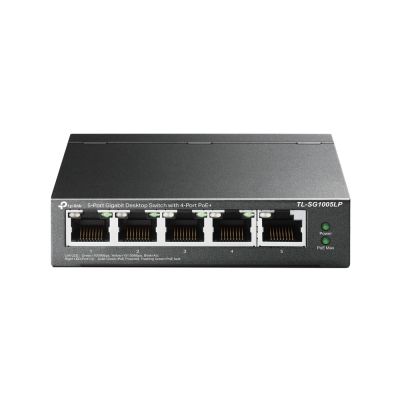 5. TP-Link TL-SG1005LP Network Link Unmanaged Gigabit Ethernet (10/100/1000) PoE Support Black