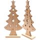4. DECORATIVE WOODEN CHRISTMAS TREE 32CM STAR