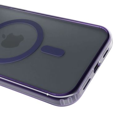 23. 3mk Frosty MagCase purple for Apple iPhone 15 Plus - purple