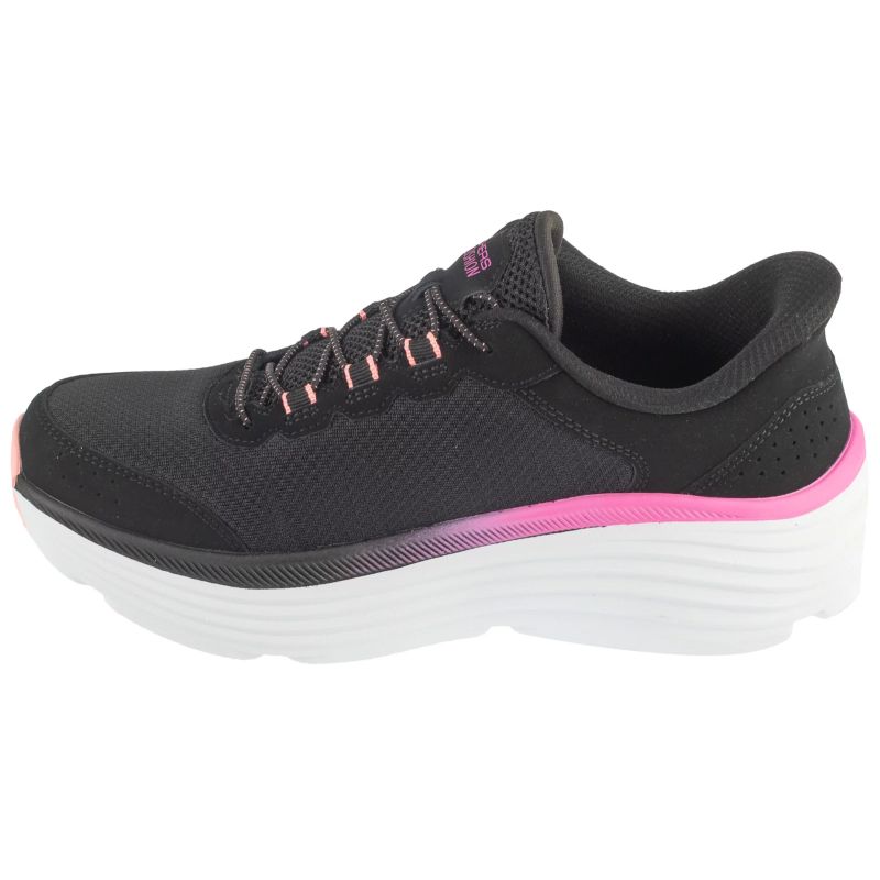 2. Skechers Slip-Ins: Max Cushioning Endeavour – Cardova 129474-BKPK Black, Size 36