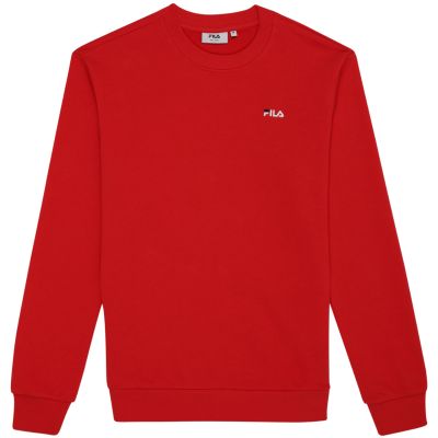 4. Fila Leverano Regular Crew Sweatshirt Red FAM0876 30002