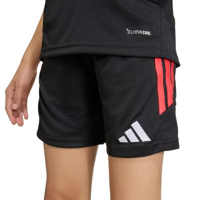 4. adidas Tiro 26 League kids' shorts black and red JY7148