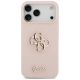 3. Guess Silicone Big 4G Script Case for iPhone 17 Pro Max - Pink