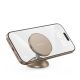 8. Baseus GoTrip DC1 Magnetic Holder Compatible with MagSafe for Windshield/Dashboard - Gold