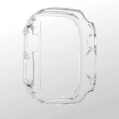 9. AmazingThing Minimal Protective Case for Apple Watch UItra 3 49mm - Transparent