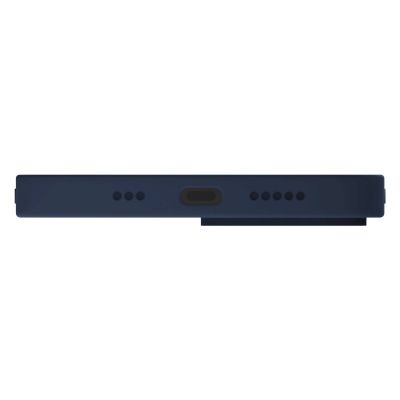 7. 3mk Silicone Case for iPhone 16 Pro - Navy Blue