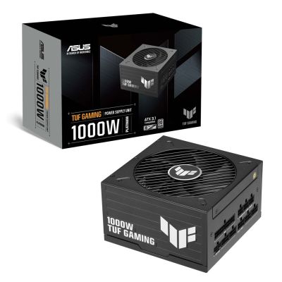 12. ASUS TUF-GAMING-1000P Power Supply Module 1000 W 20+4 pin ATX ATX Black