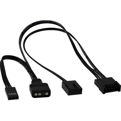 4. AEROCOOL PGS SATURN 12F ARGB 6P fan (120mm)