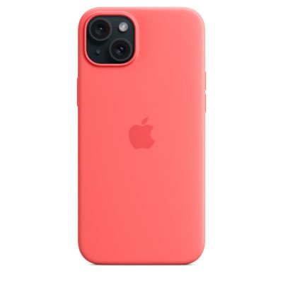5. Apple Silicone Case with MagSafe for iPhone 15 Plus