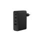 11. NATEC RIBERA GAN WALL CHARGER 3X USB-C 1X USB-A 100W BLACK