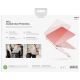 2. Uniq Vero Case for MacBook Neo - Translucent Pink