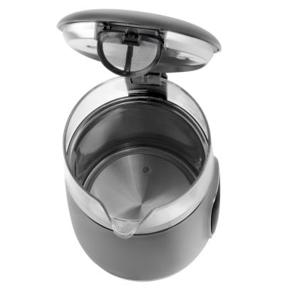 4. ADLER AD 1305 electric kettle, grey-silver