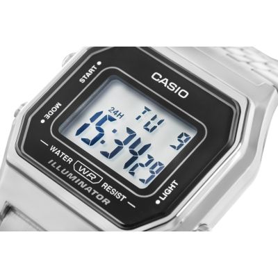 4. CASIO Vintage LA680WA-1DF Women's Watch + BOX