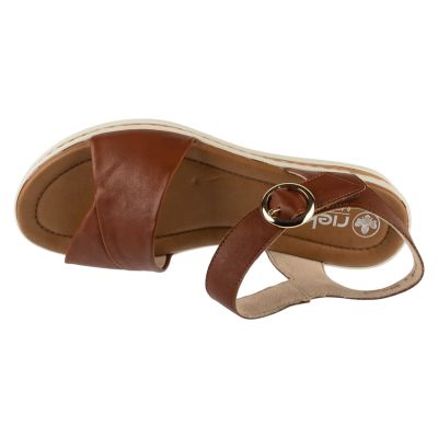 3. Rieker Sandals V4191-24 Brown 36