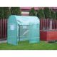 13. GREENHOUSE GARDEN TUNNEL TWO ENTRANCES FOR TOMATOES AND CUCUMBERS 200x100x180CM GREEN
