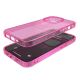 6. Adidas OR Protective Clear Case Glitter for iPhone 13 Pro / iPhone 13 - Pink