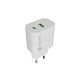 NATEC RIBERA WALL CHARGER 1X USB-A + 1X USB-