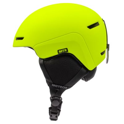 2. Meteor Avalo M Ski Helmet 55-58 cm Neon Yellow