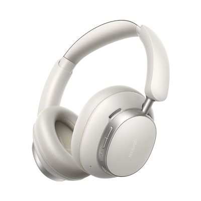 2. Ugreen Studio Pro Hybrid HP206 On-Ear Headphones with Active Noise Cancellation (ANC) - White