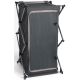 9. FOLDABLE TRAVEL CABINET WITH 3 SHELVES 49x53x95CM CAMP ACTIVE