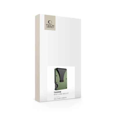 8. Tech-Protect Thorn RFID Wallet - Green