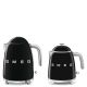44. SMEG mini kettle 0.8L black Schwarz (KLF05BLEU)
