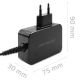 7. QOLTEC GaN POWER PRO Charger | 1x USB-C | 65 W | 5–20 V | 3–3.25 A | BLACK