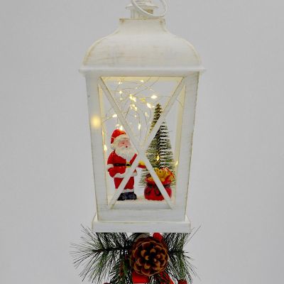 3. DECORATIVE LANTERN height: 48CM - SANTA CLAUS