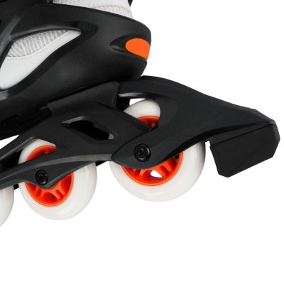8. Roces Icon X Rollerblades Black, White, and Orange 400908 00002