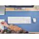 10. Trust ODY II Wireless White US Keyboard + Mouse