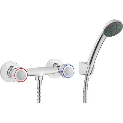 Wall-mounted shower faucet with shower set BON 041D 5908212049709