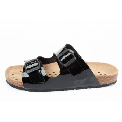 3. Abeba Sandals Black W 8088 Work Flip-Flops