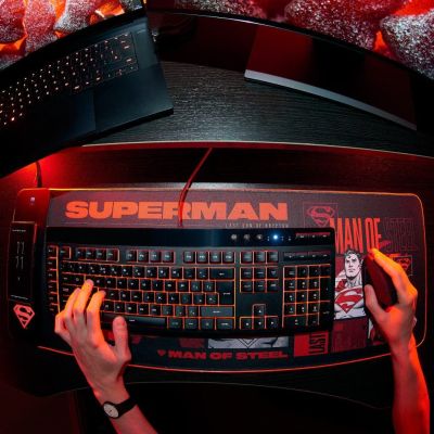 3. Numskull Games 154923 Mouse Pad Gaming Mousepad Black, Multicolor, Red
