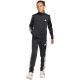 7. adidas Essentials Climacool Kids 3 Stripes Training Tracksuit 205 Black JD6502