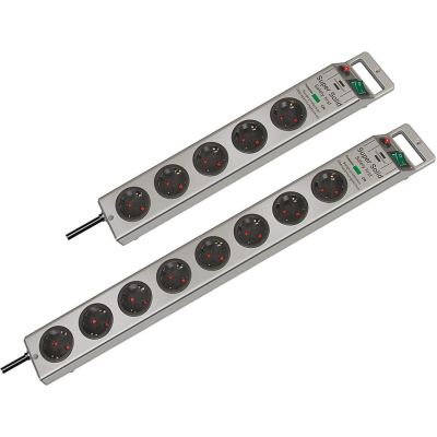 2. Brennenstuhl Super-Solid Surge Protection 4.500 A Silver 5 x mains socket 2.5 m